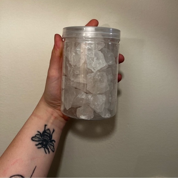 NWT Clear Quartz Decorative Filler ~1.8lb - Picture 1 of 3